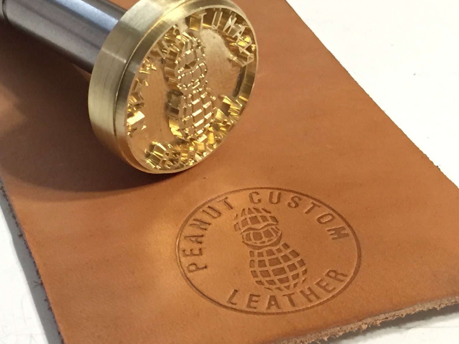 An application scenario or product detail of custom leather stamp maker - Image 2