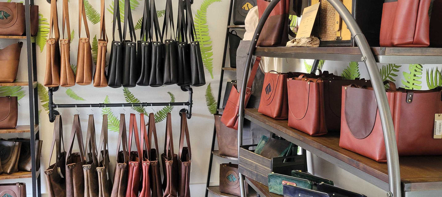 An application scenario or product detail of custom leather store - Image 5