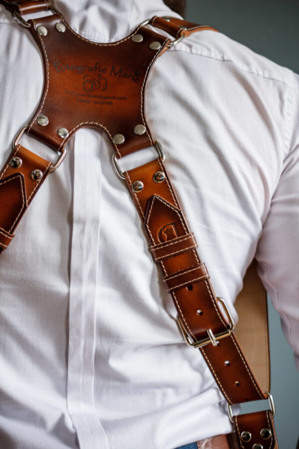 An application scenario or product detail of custom leather straps - Image 4