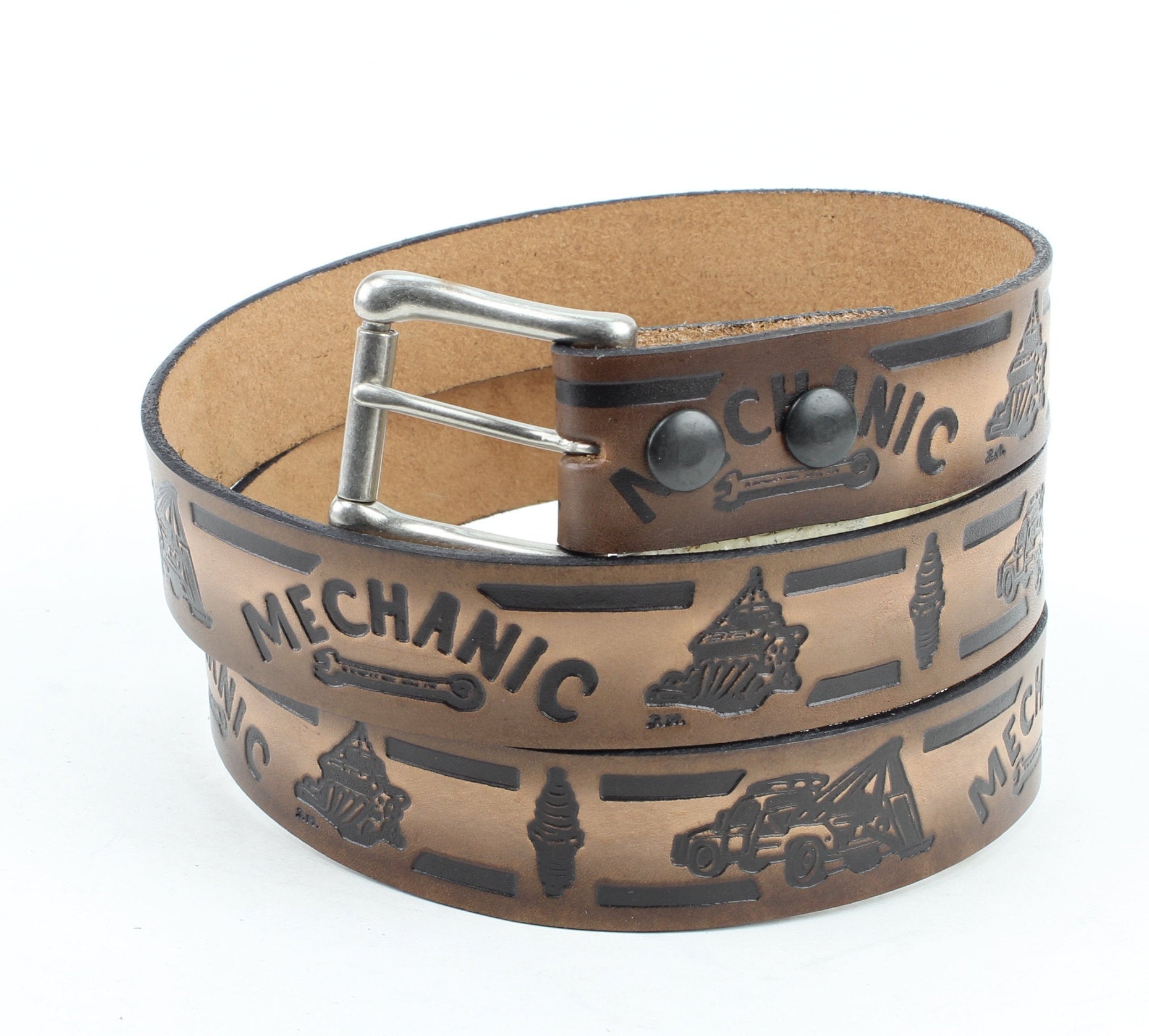 An application scenario or product detail of custom leather tool belt - Image 19