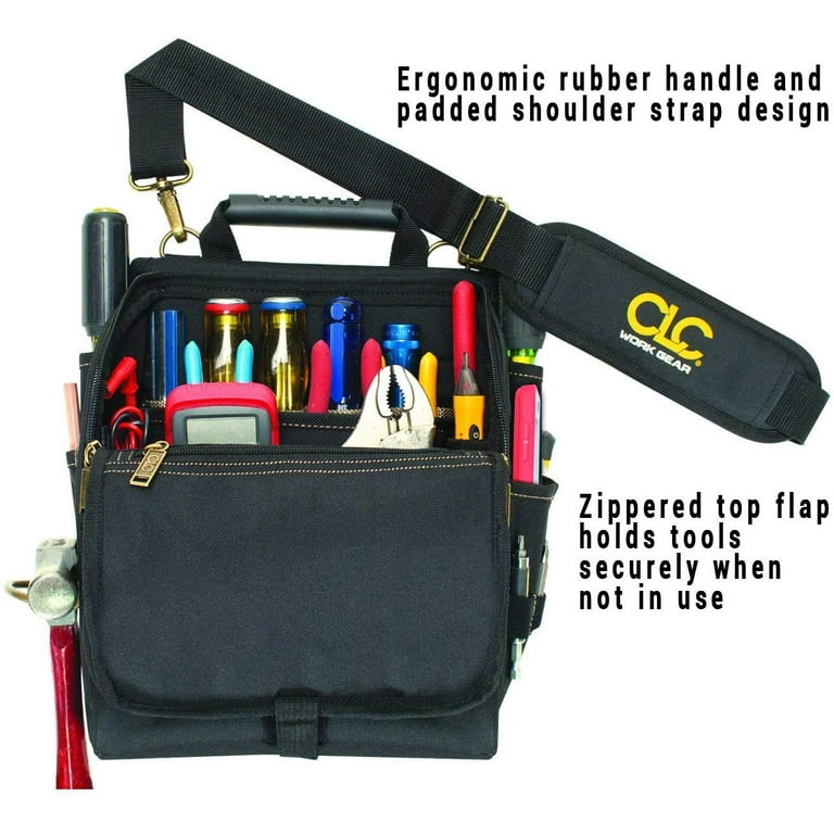 An application scenario or product detail of custom leather tool pouch - Image 7