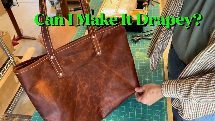 An application scenario or product detail of custom leather tote - Image 20