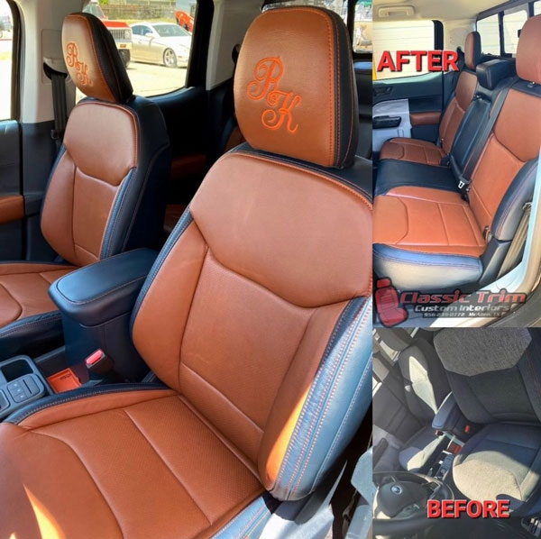 An application scenario or product detail of custom leather upholstery - Image 22