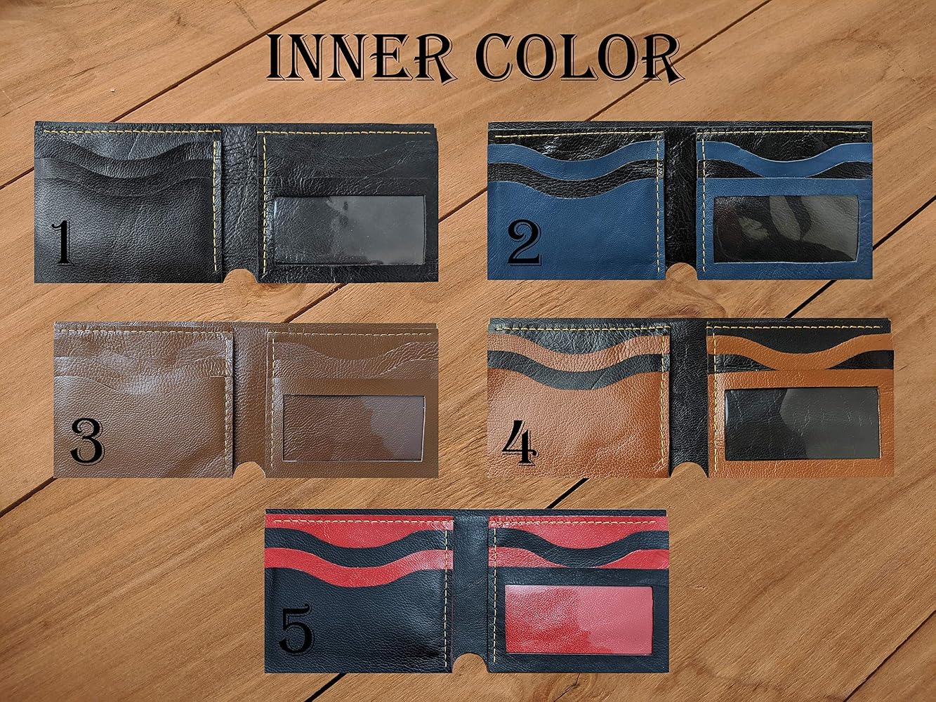 An application scenario or product detail of custom leather wallets - Image 4