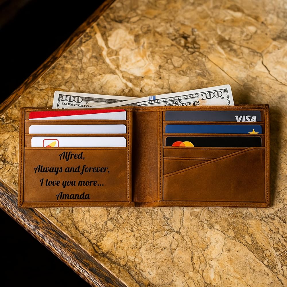 An application scenario or product detail of custom leather wallets - Image 10