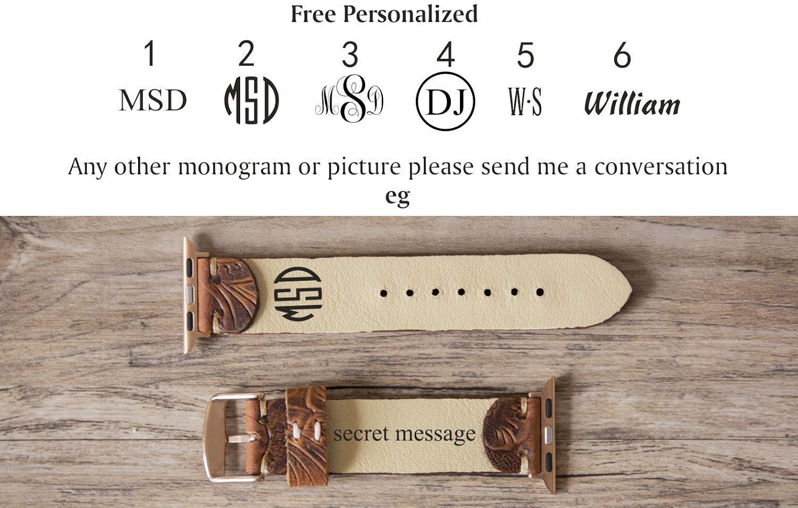 An application scenario or product detail of custom leather watch bands - Image 20