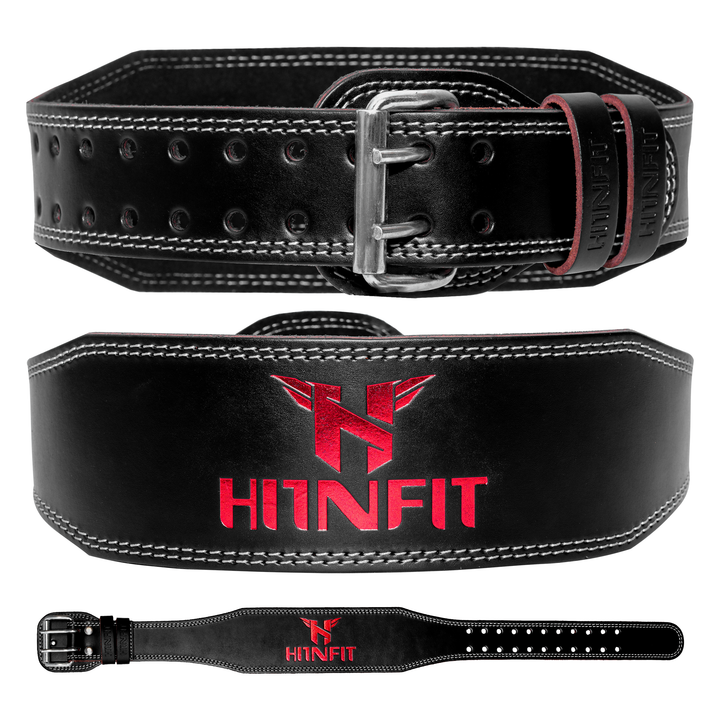 An application scenario or product detail of custom leather weightlifting belt - Image 17