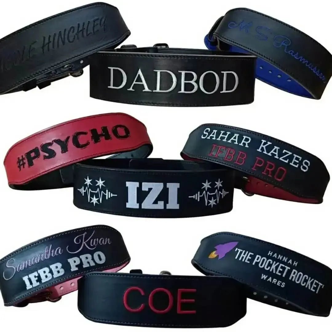 An application scenario or product detail of custom leather weightlifting belt - Image 19