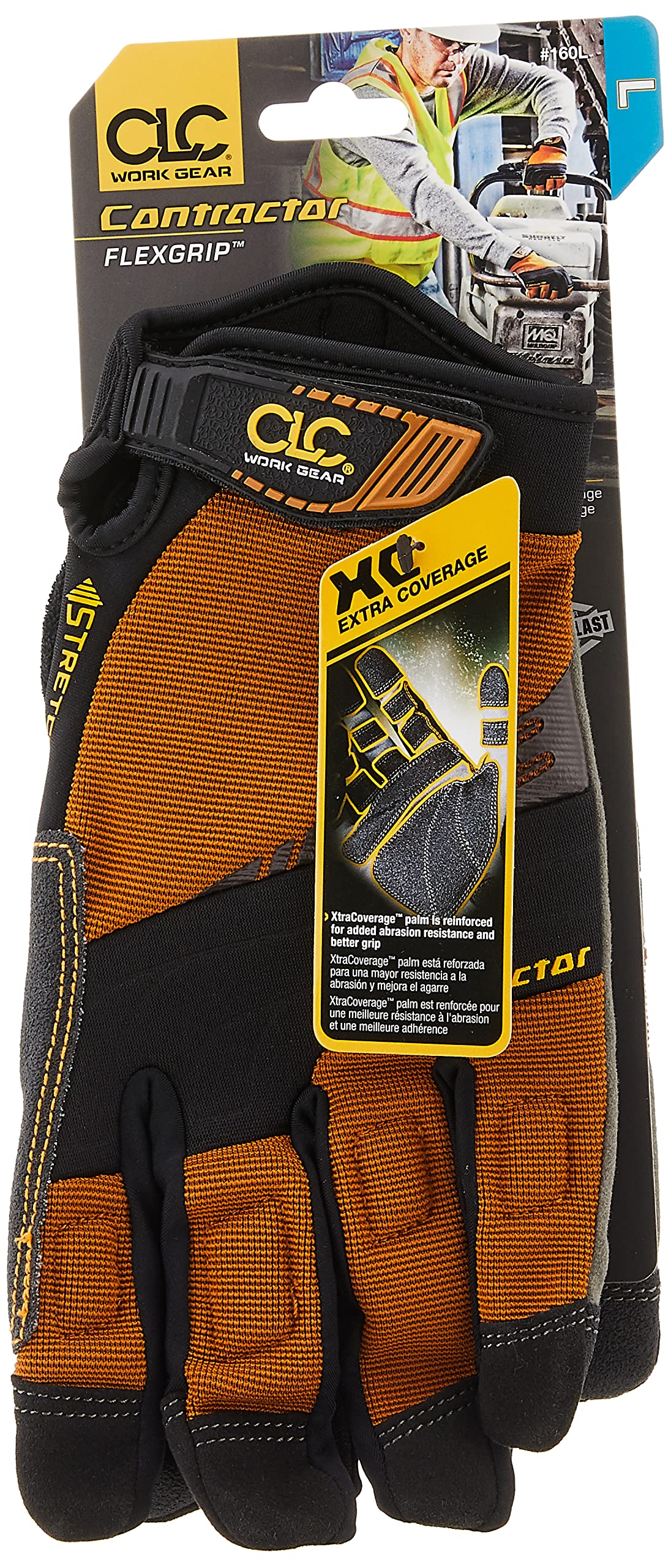 An application scenario or product detail of custom leather work gloves - Image 2