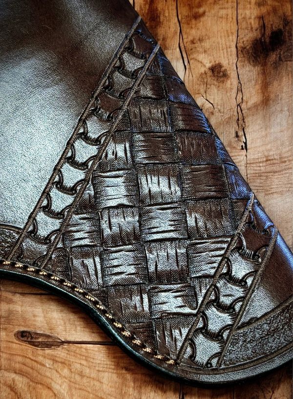 An application scenario or product detail of custom leather work near me - Image 21