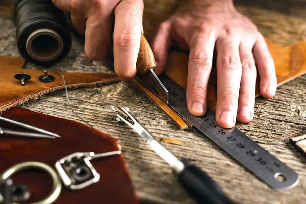 An application scenario or product detail of custom leather works - Image 21