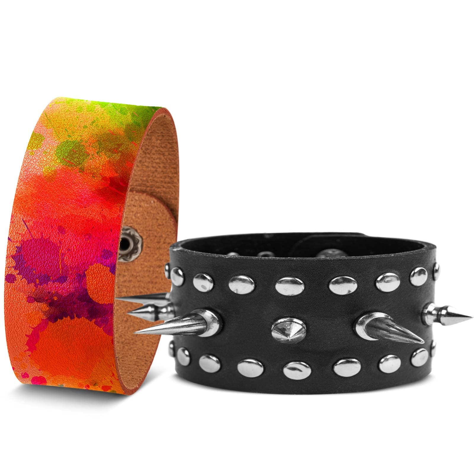 An application scenario or product detail of custom leather wristbands - Image 2