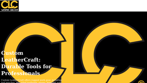 Custom Leathercraft - Zip Pouch for Electricians