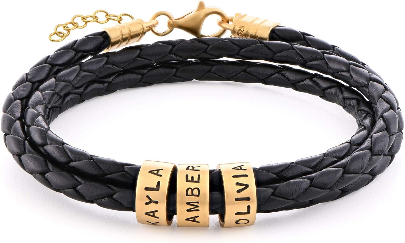 An application scenario or product detail of custom made leather bracelets - Image 16