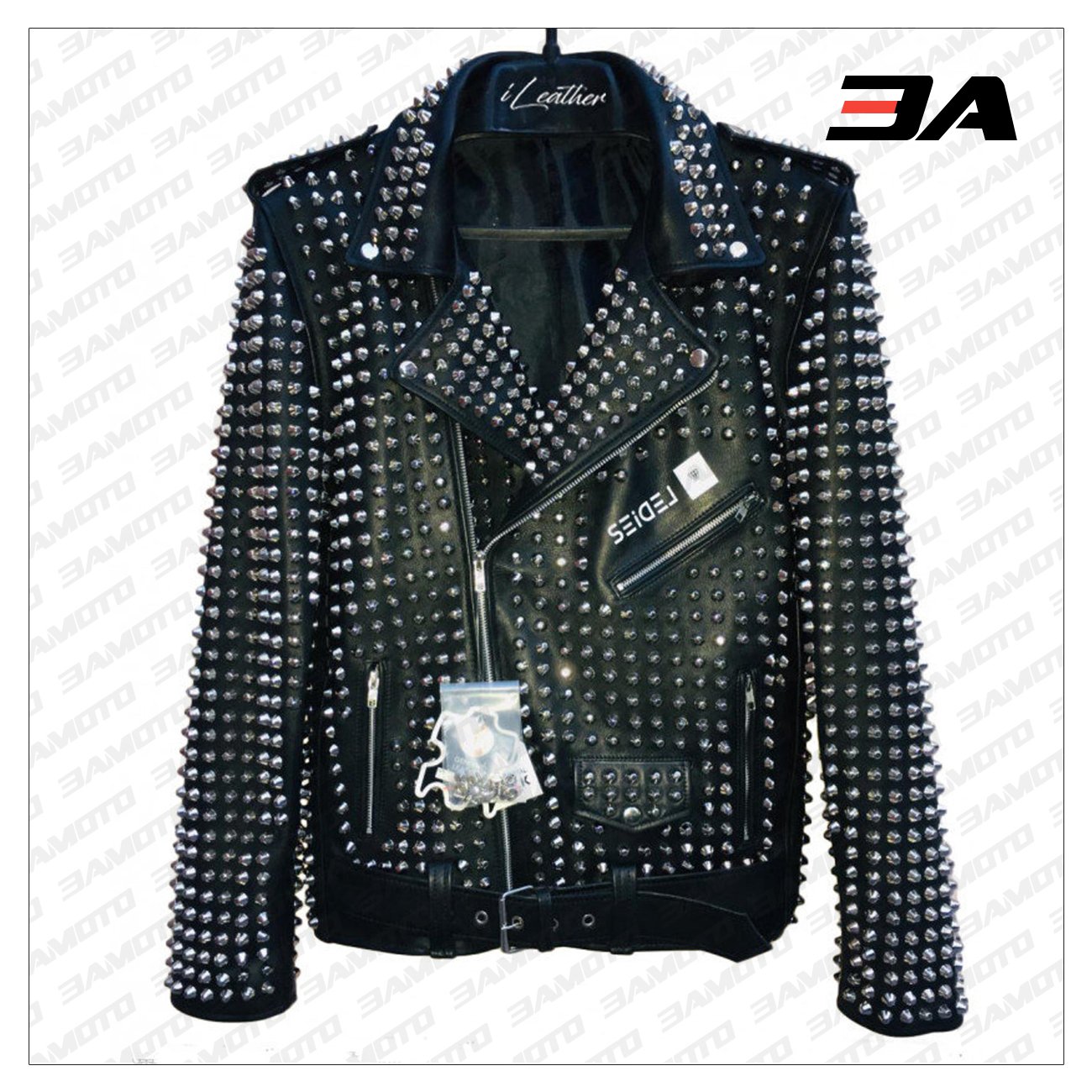 An application scenario or product detail of custom made leather jackets - Image 16