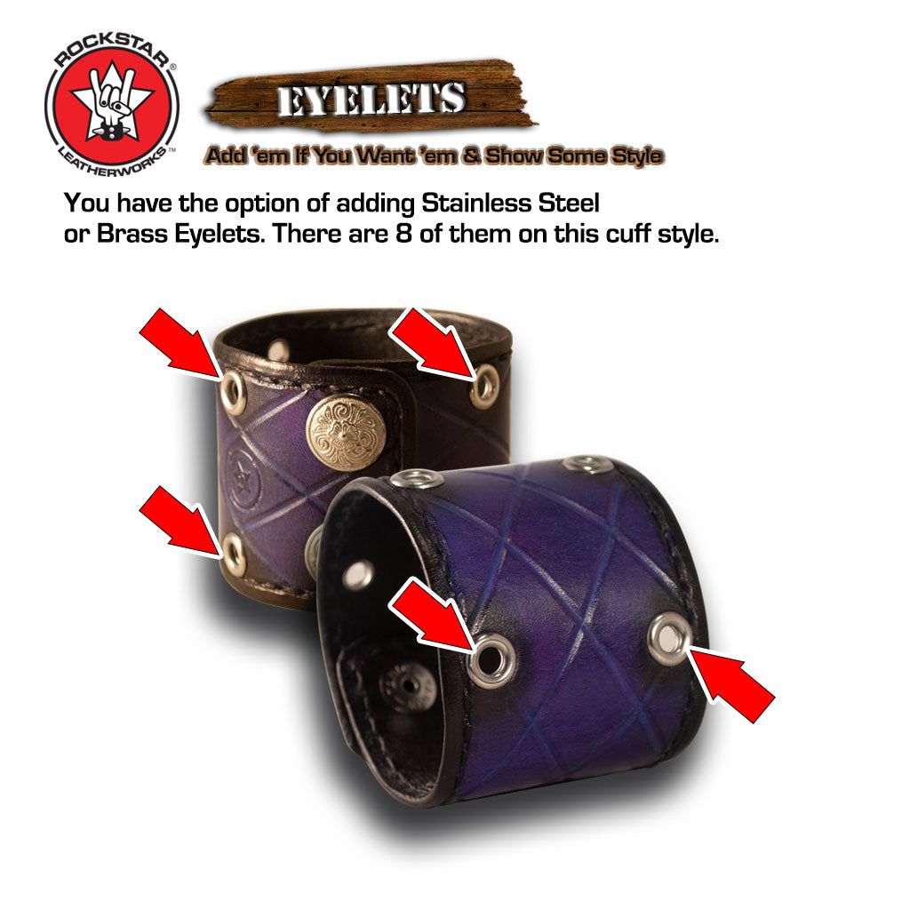 An application scenario or product detail of custom made leather wristbands - Image 13