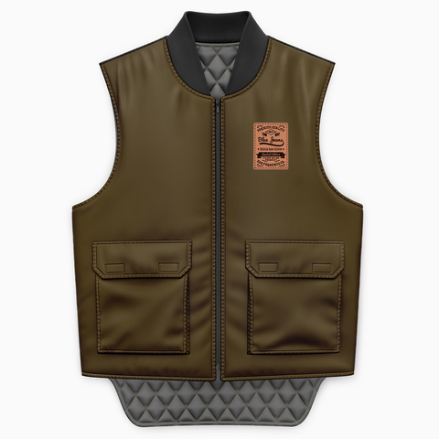 An application scenario or product detail of custom patches for leather vest - Image 15