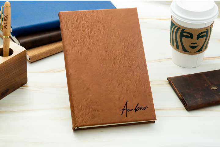 An application scenario or product detail of customized leather journal - Image 14