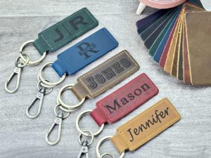 Featured image for the customized leather keychain guide