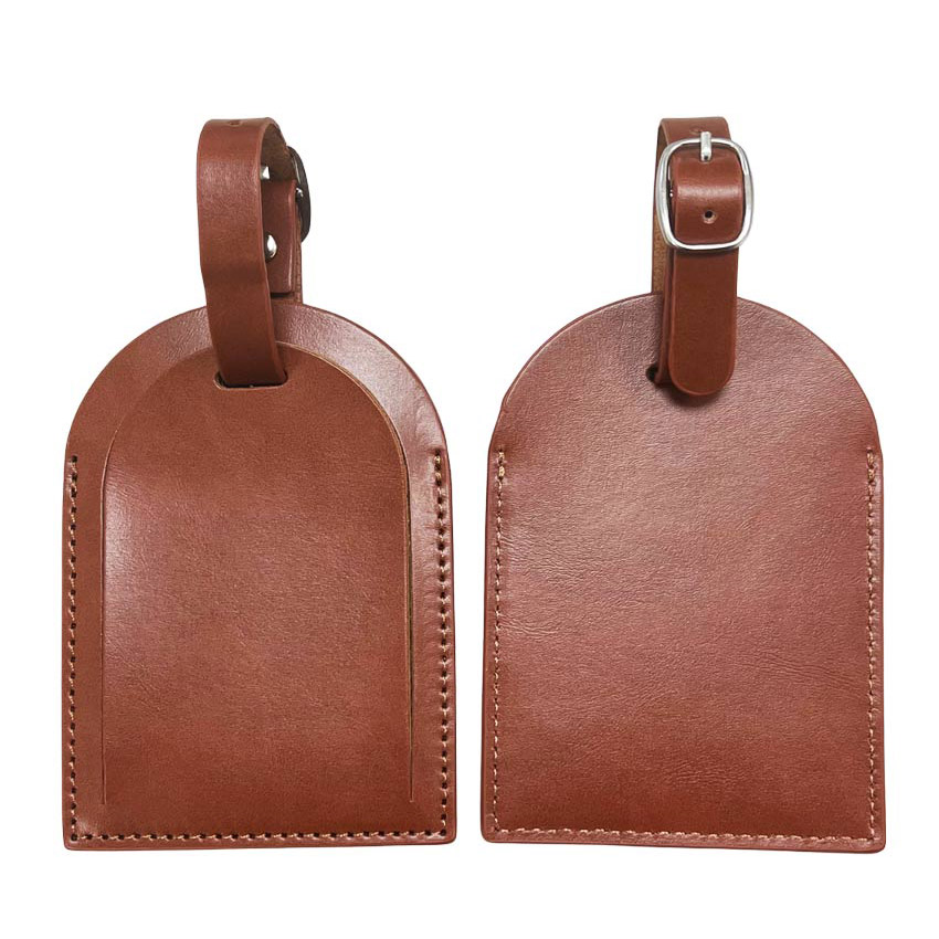 An application scenario or product detail of customized leather luggage tags - Image 14