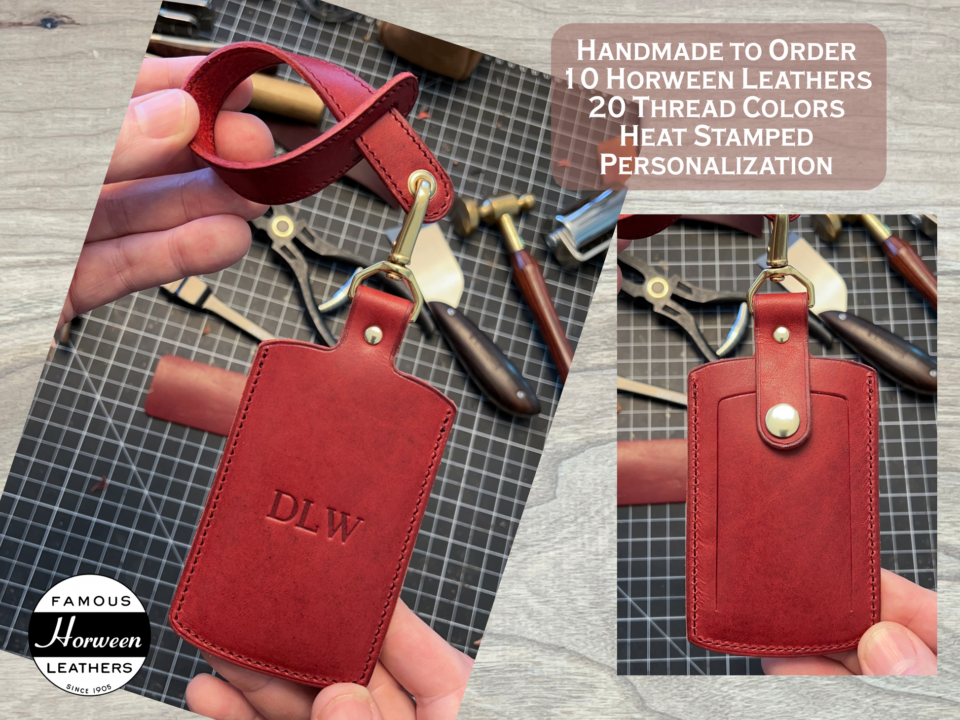 An application scenario or product detail of customized leather luggage tags - Image 22