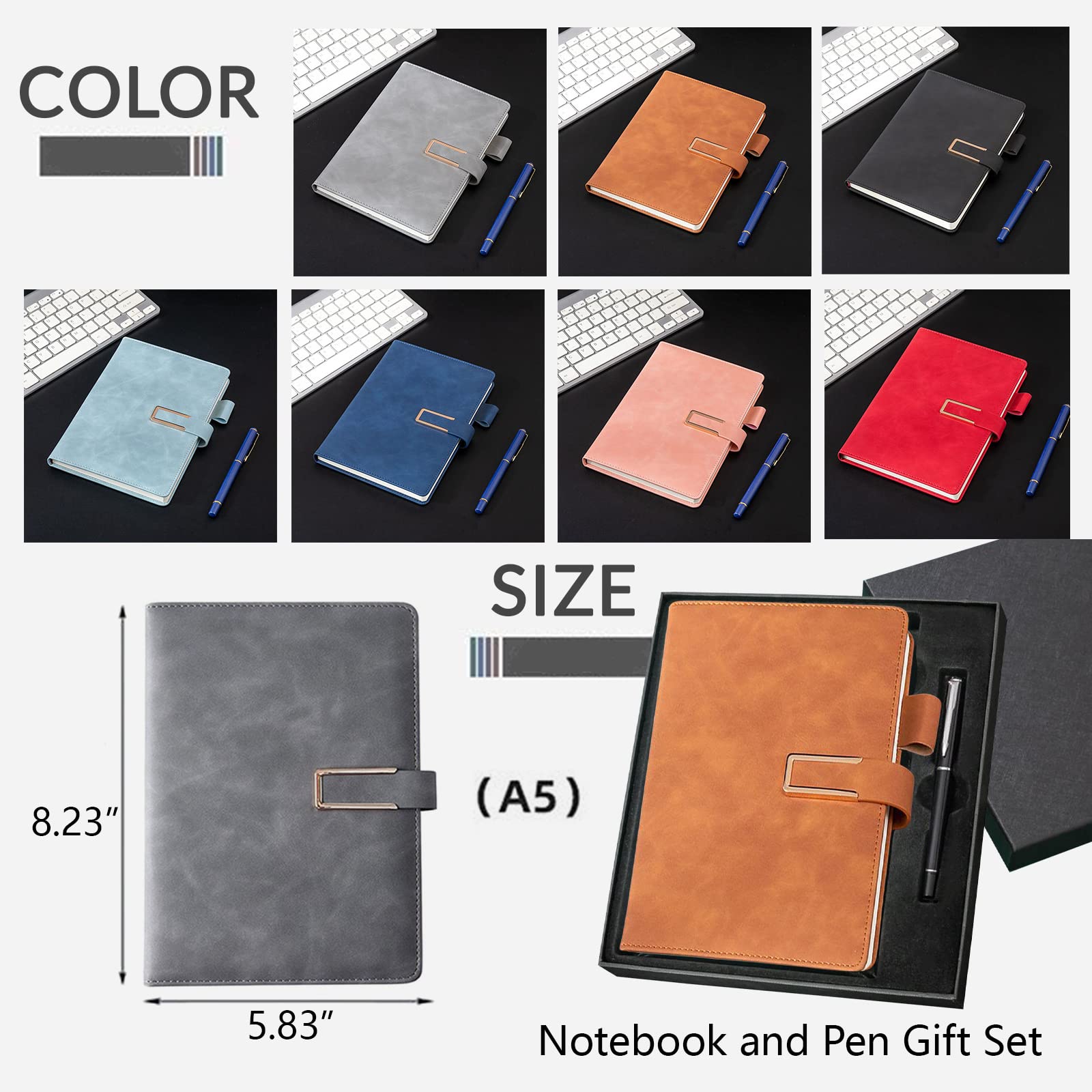 An application scenario or product detail of customized leather notebook - Image 4