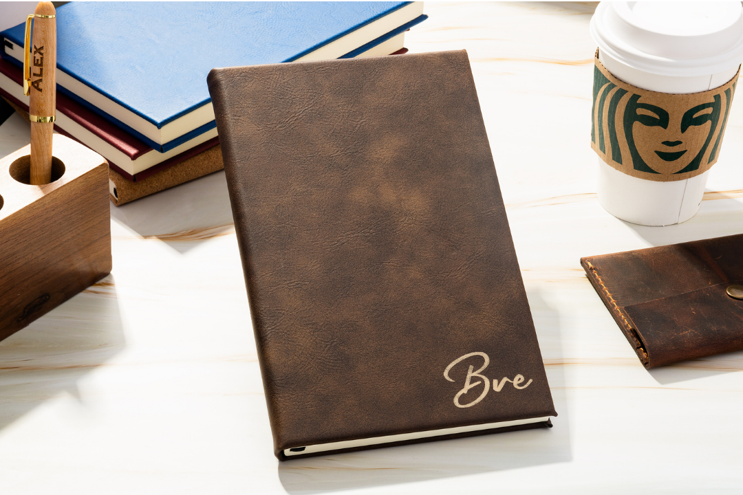 An application scenario or product detail of customized leather notebook - Image 14