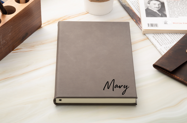 An application scenario or product detail of customized leather notebook - Image 18