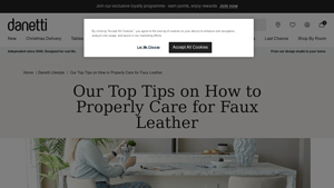 Danetti - Faux Leather Care Guide