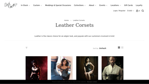 Dark Garden - Leather Corsets