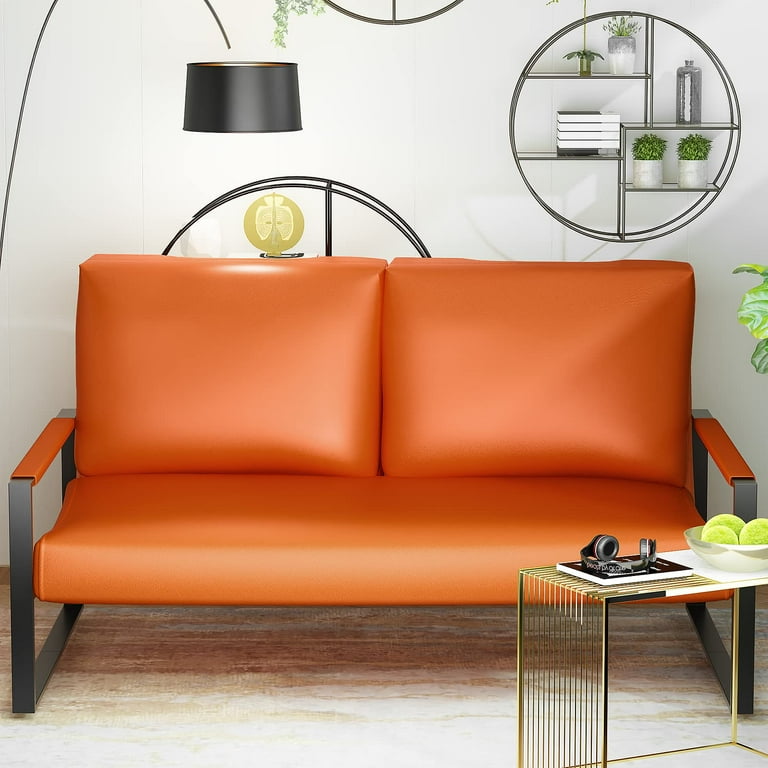 An application scenario or product detail of deals on faux leather loveseats - Image 9