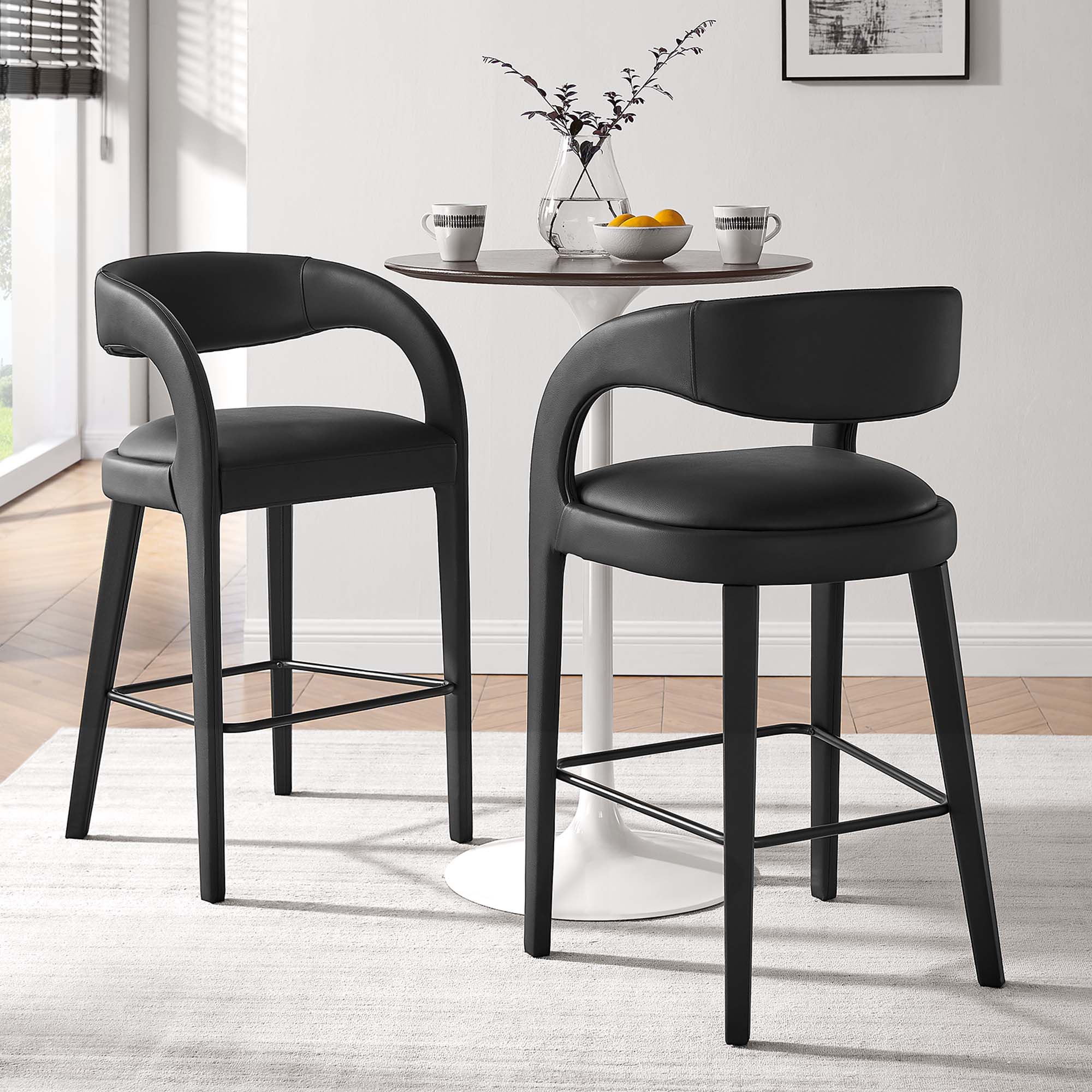 An application scenario or product detail of deals on leather bar stools - Image 15