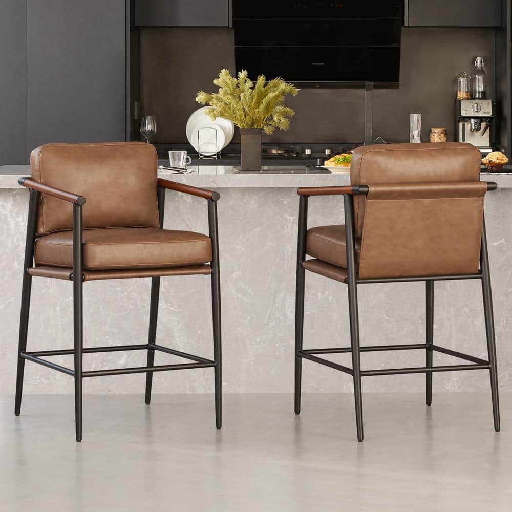 An application scenario or product detail of deals on leather bar stools - Image 18