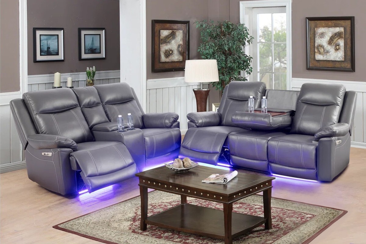 An application scenario or product detail of deals on leather loveseats - Image 16