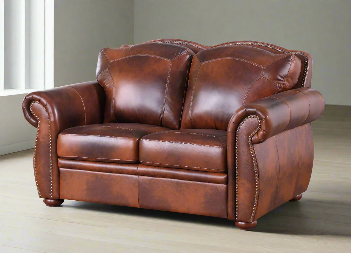 An application scenario or product detail of deals on leather loveseats - Image 17