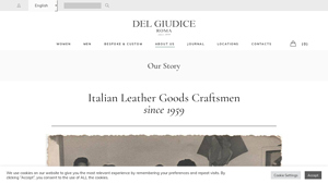 Del Giudice Roma - Italian Leather Goods