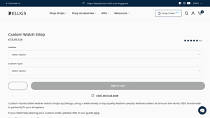 Delugs - Custom Handcrafted Watch Straps