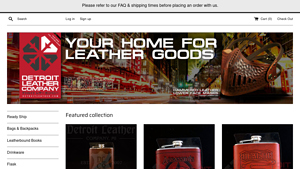 Detroit Leather Company - Handcrafted Artisan Leather Goods