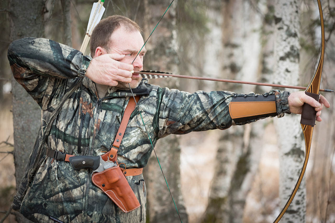 An application scenario or product detail of diamond d custom leather chest holster - Image 7