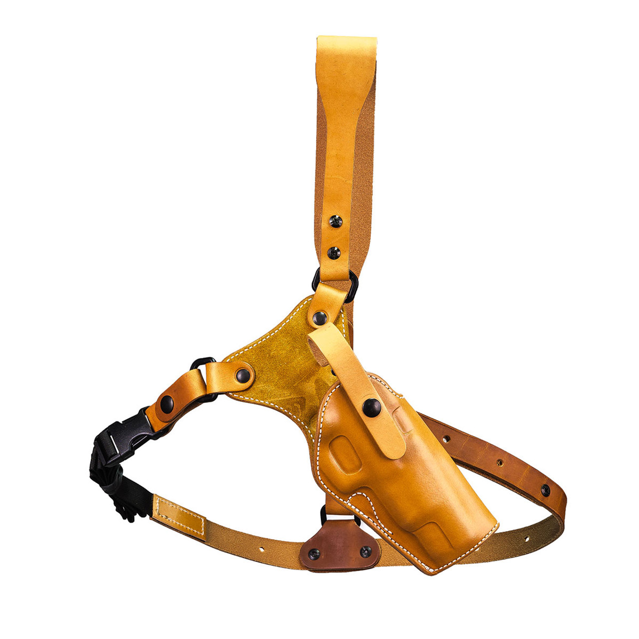 An application scenario or product detail of diamond d custom leather chest holster - Image 13