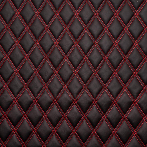 An application scenario or product detail of diamond stitch leather fabric roll - Image 16