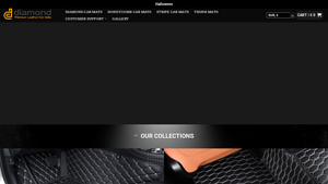 Diamond Car Mats - Luxury Custom Leather Floor Mats