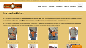 Diamond D Holsters - Custom Leather Gun Holsters