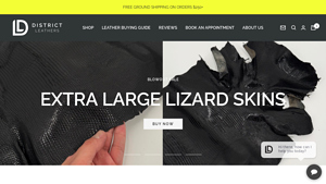 District Leathers - Key Product Categories