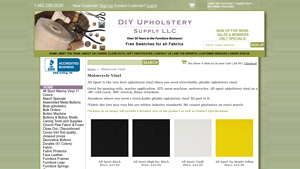 DIY Upholstery Supply - Motorcycle Vinyl
