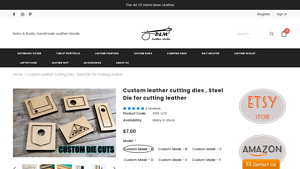 DM Leather Studio - Custom Leather Cutting Die