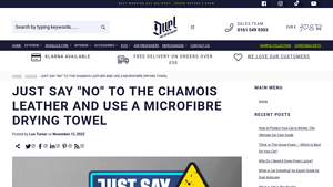 Duel Auto Care - Microfibre Drying Towel