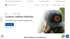 Dutch Label Shop - Custom Leather Patches