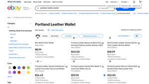 Portland Leather Goods - Classic Zip Around Wallet