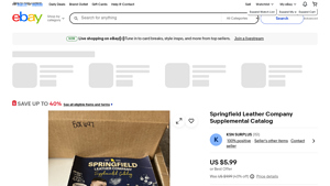 Springfield Leather Company - Supplemental Catalog